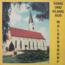Schallplatte der Kantorei Malgersdorf