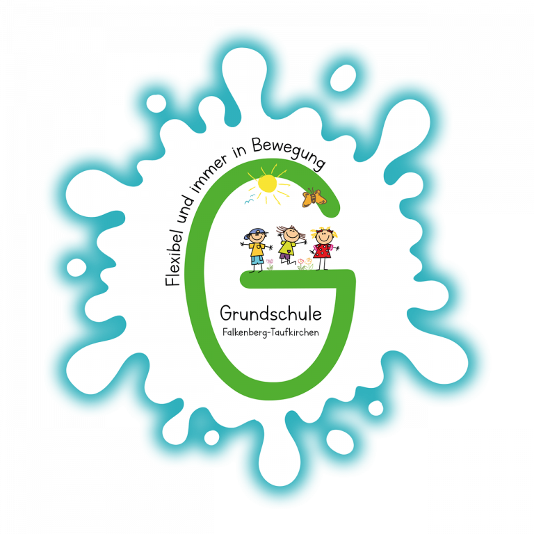 Grossansicht in neuem Fenster: Logo Grundschule Falkenberg-Taufkirchen - Variante 2