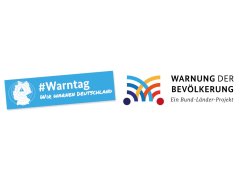 Bundesweiter Warntag - Logo 4:3 Bundesweiter Warntag - Logo 4:3