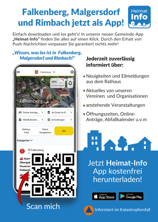 Heimat Info Flyer Vorderseite