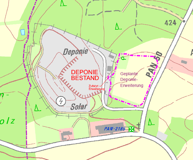 Vorschaubild Deponie Erweiterung